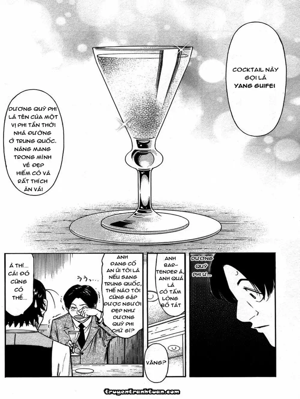 Truyện Tranh Bartender - Người Pha Chế Rượu trang 3