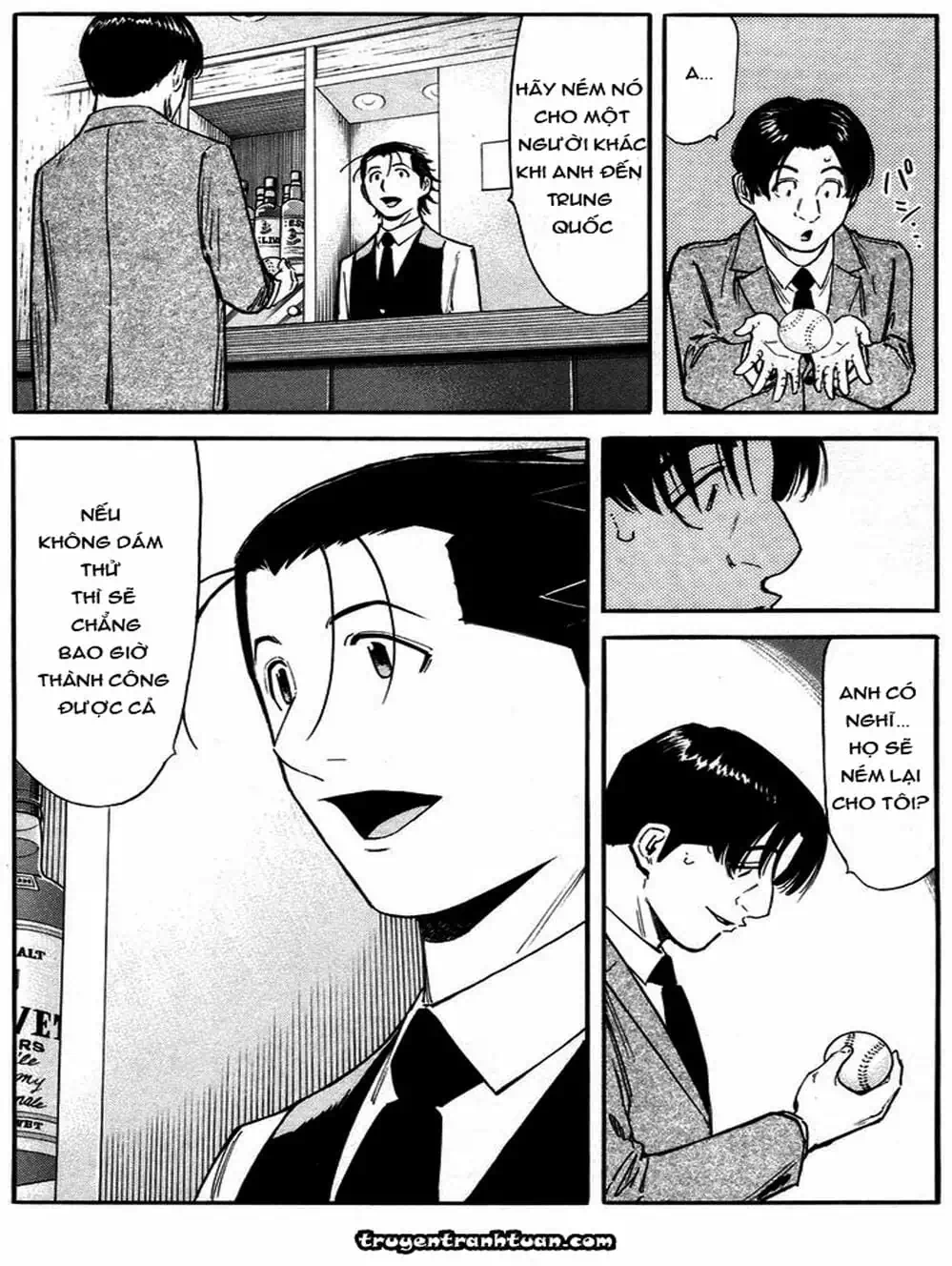 Truyện Tranh Bartender - Người Pha Chế Rượu trang 3