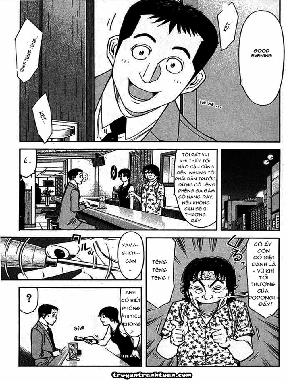Truyện Tranh Bartender - Người Pha Chế Rượu trang 3
