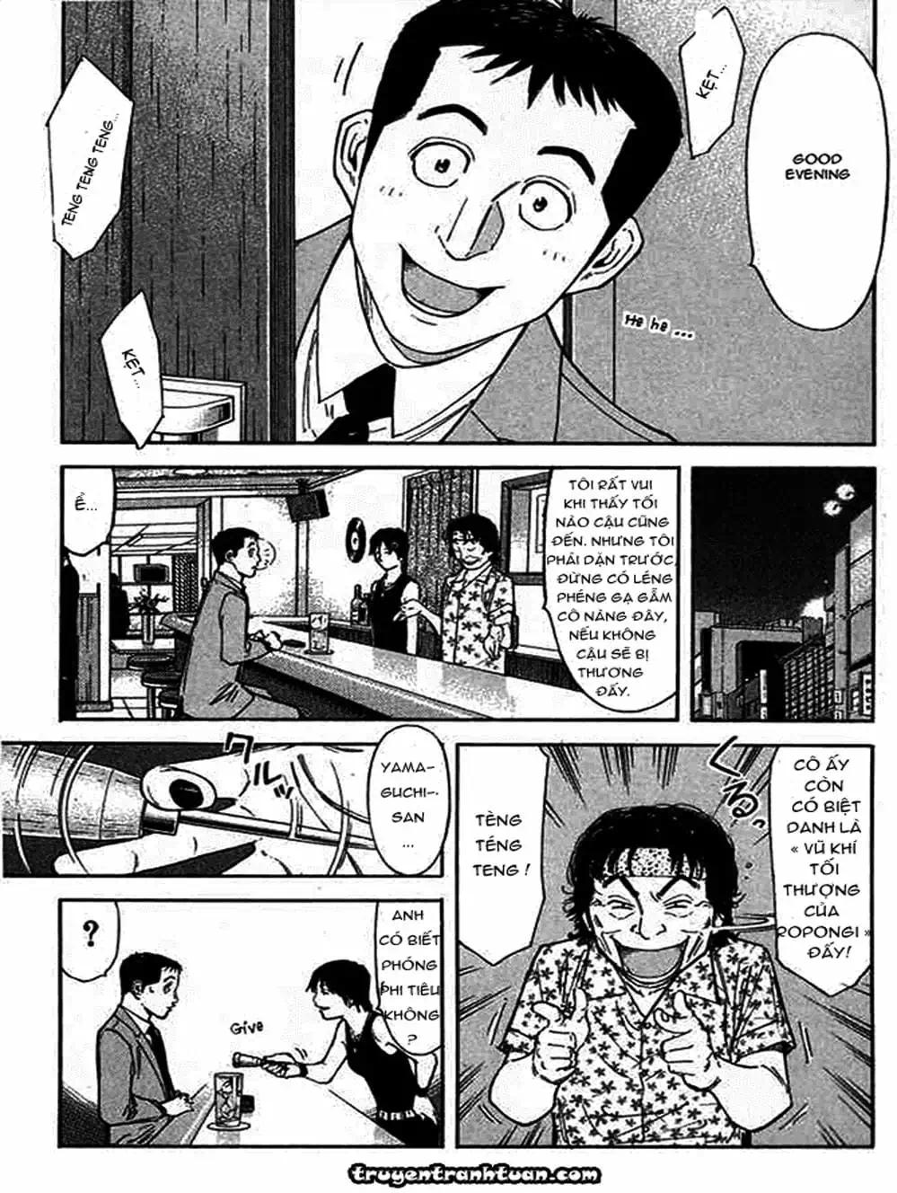 Truyện Tranh Bartender - Người Pha Chế Rượu trang 3