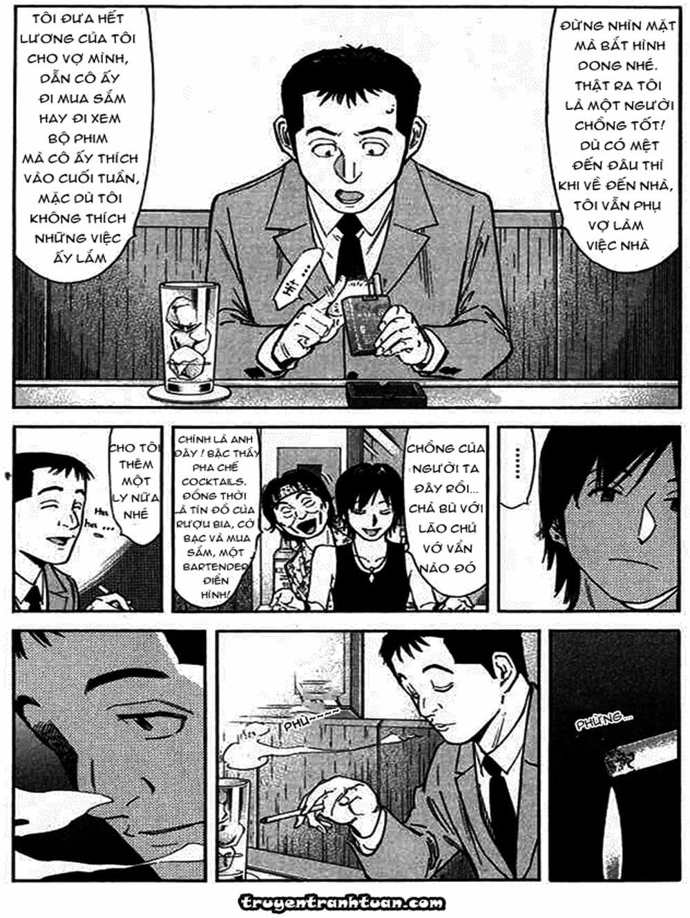 Truyện Tranh Bartender - Người Pha Chế Rượu trang 3