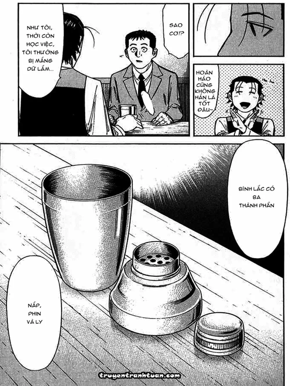 Truyện Tranh Bartender - Người Pha Chế Rượu trang 3