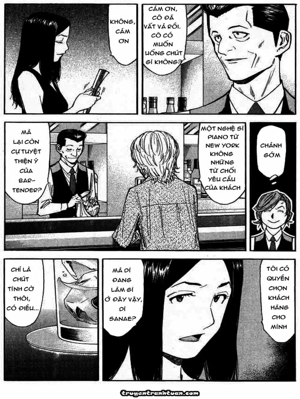 Truyện Tranh Bartender - Người Pha Chế Rượu trang 3