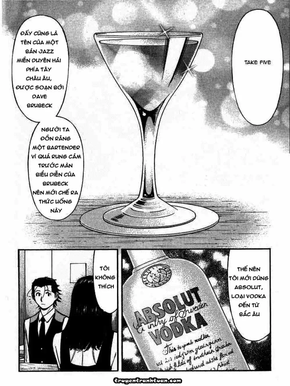 Truyện Tranh Bartender - Người Pha Chế Rượu trang 3