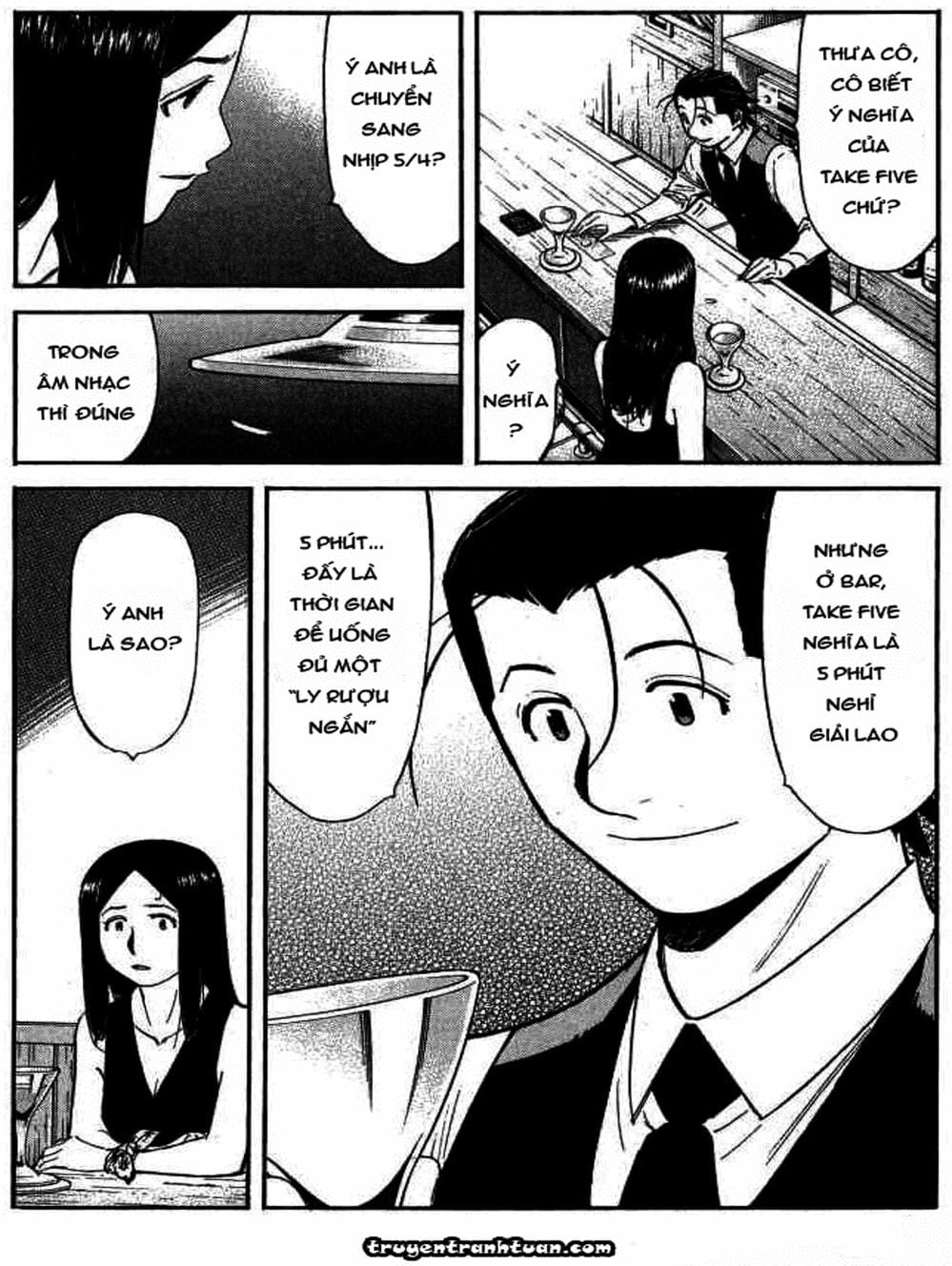 Truyện Tranh Bartender - Người Pha Chế Rượu trang 3