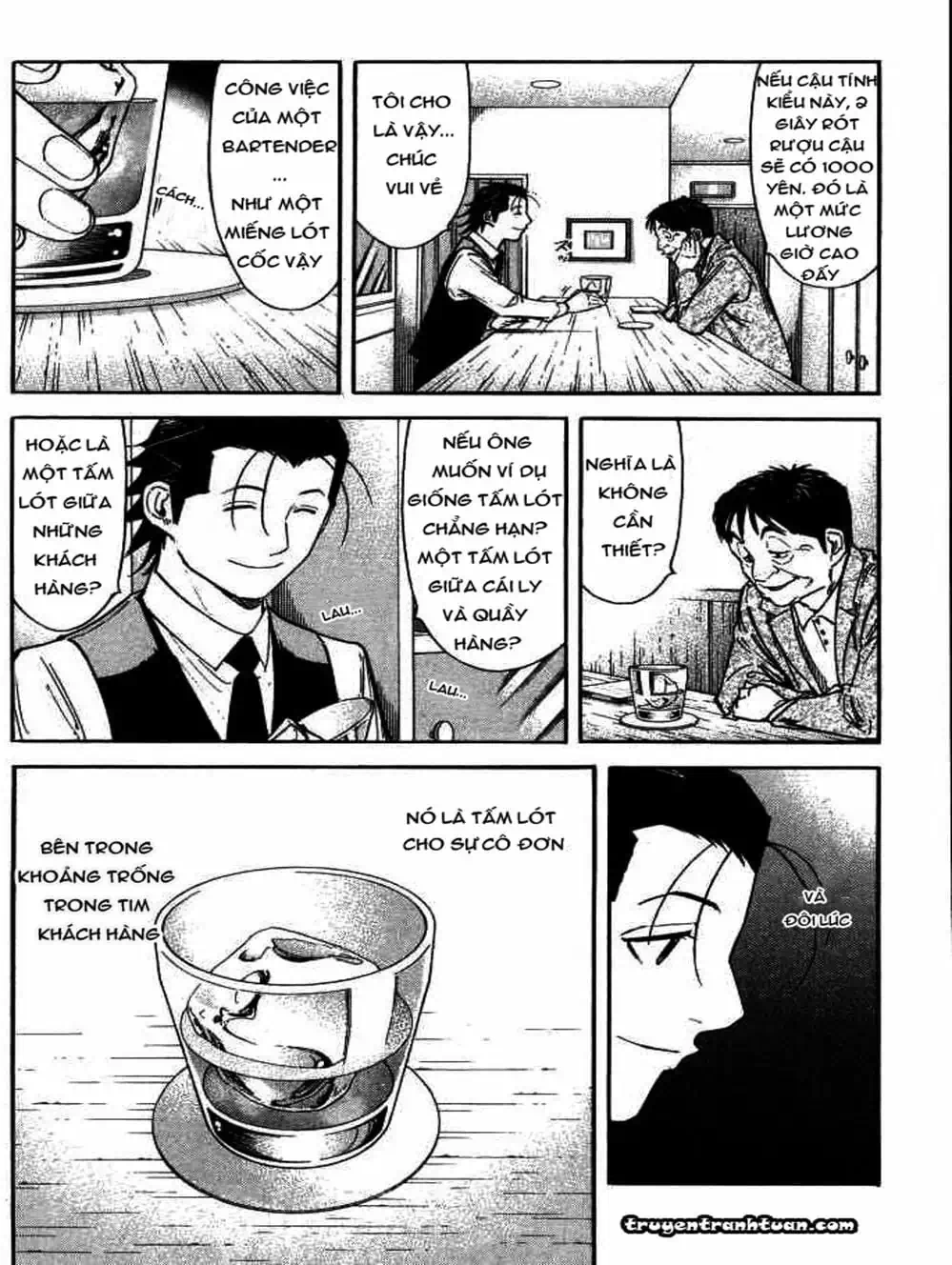 Truyện Tranh Bartender - Người Pha Chế Rượu trang 3