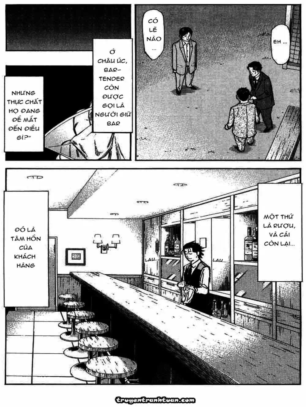 Truyện Tranh Bartender - Người Pha Chế Rượu trang 3