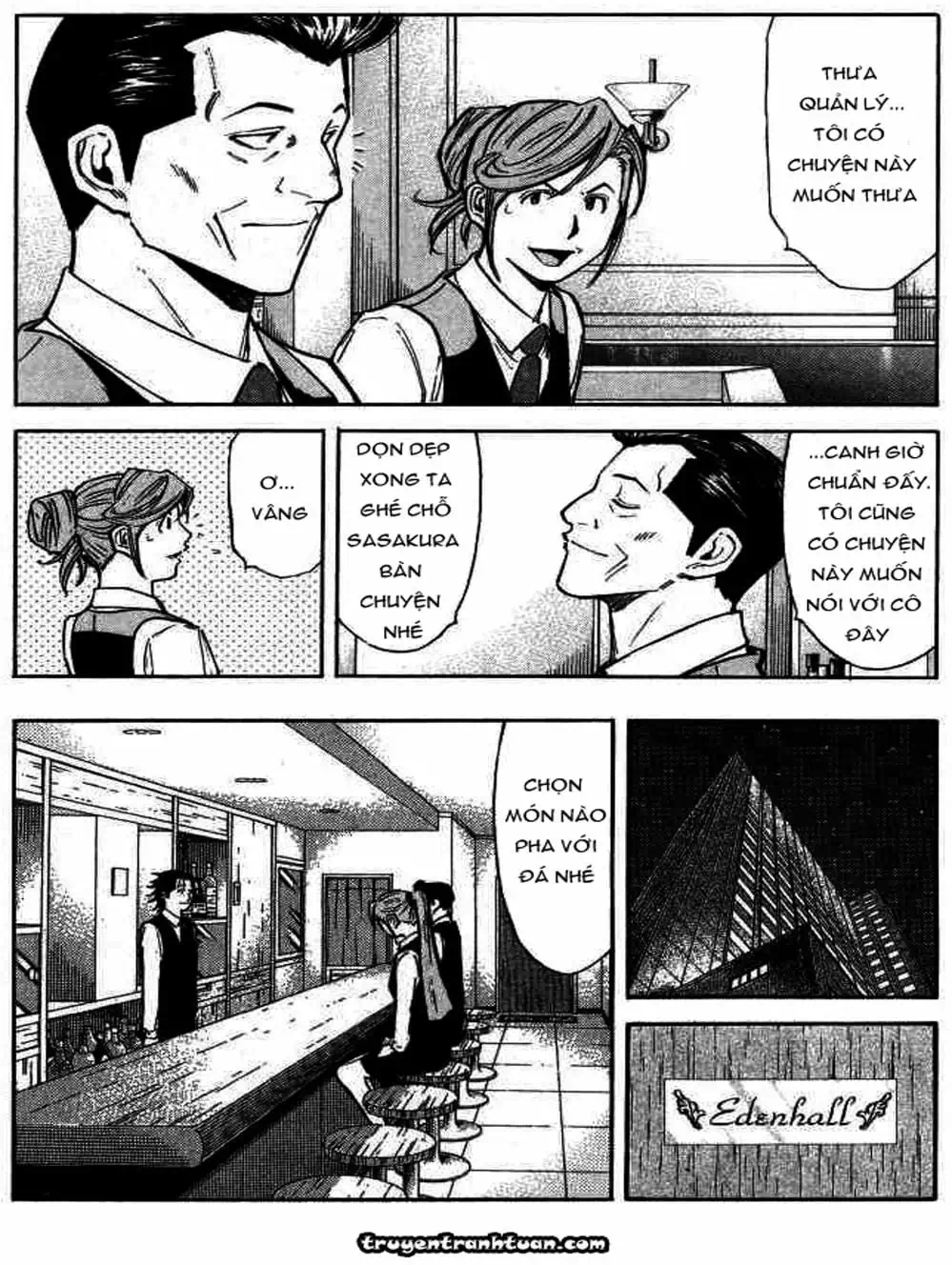 Truyện Tranh Bartender - Người Pha Chế Rượu trang 3