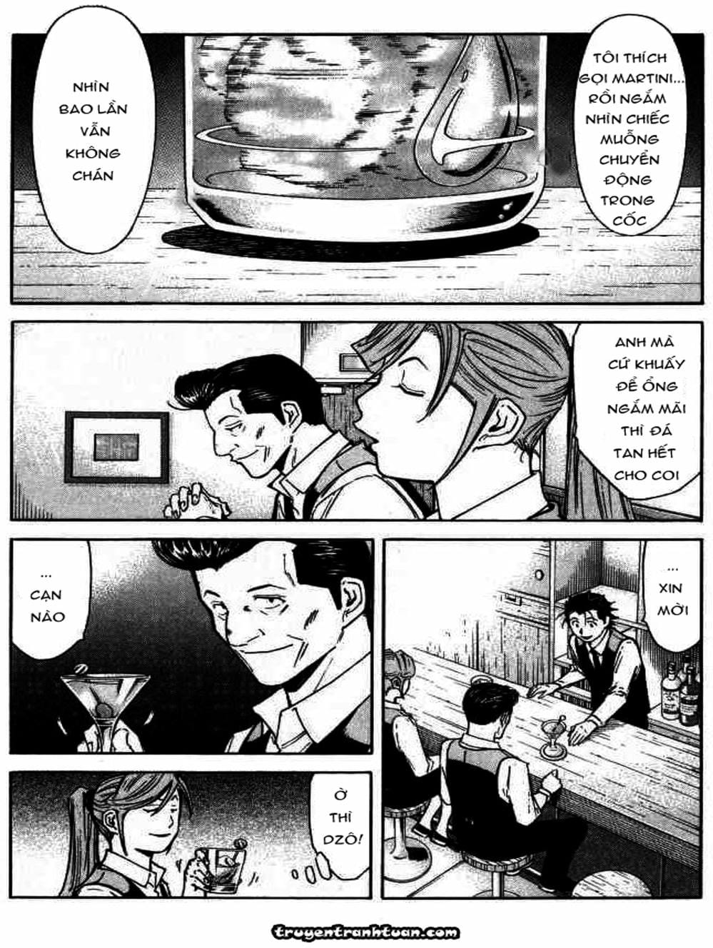 Truyện Tranh Bartender - Người Pha Chế Rượu trang 3