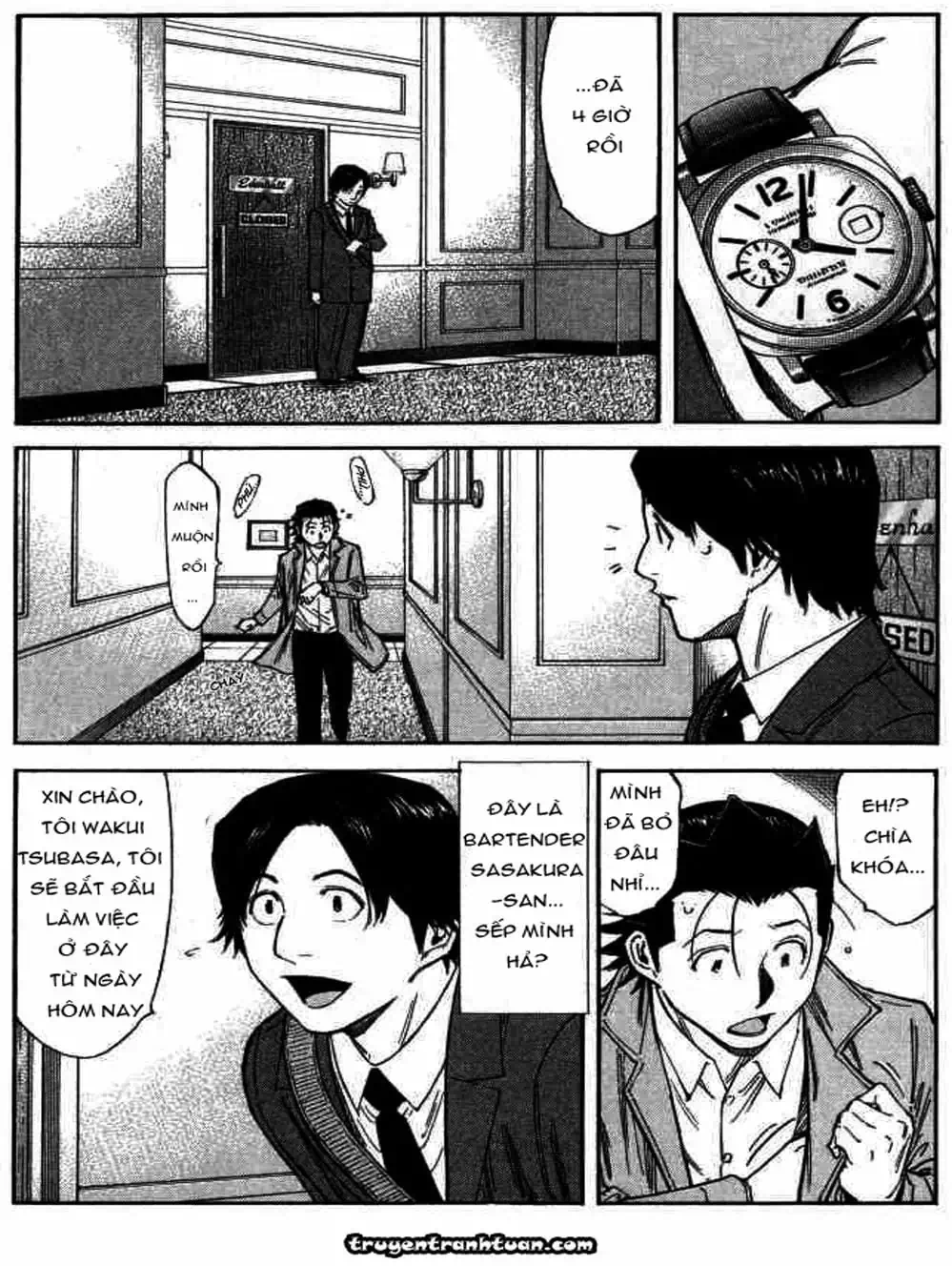 Truyện Tranh Bartender - Người Pha Chế Rượu trang 3