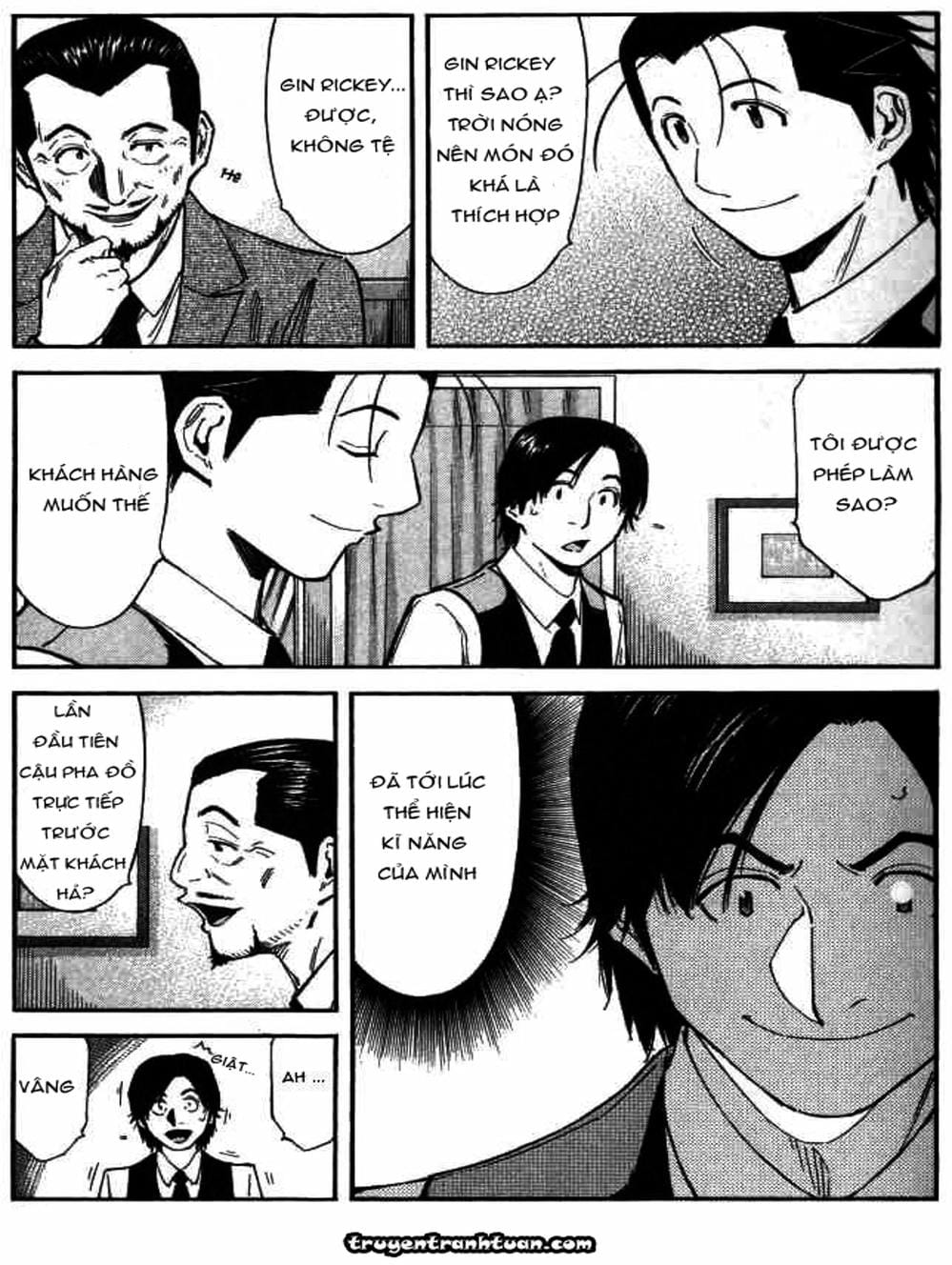 Truyện Tranh Bartender - Người Pha Chế Rượu trang 3