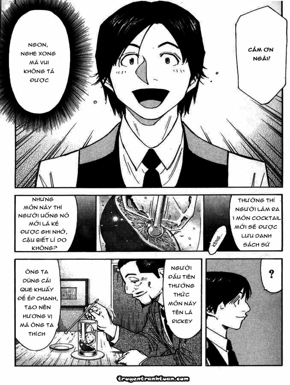 Truyện Tranh Bartender - Người Pha Chế Rượu trang 3