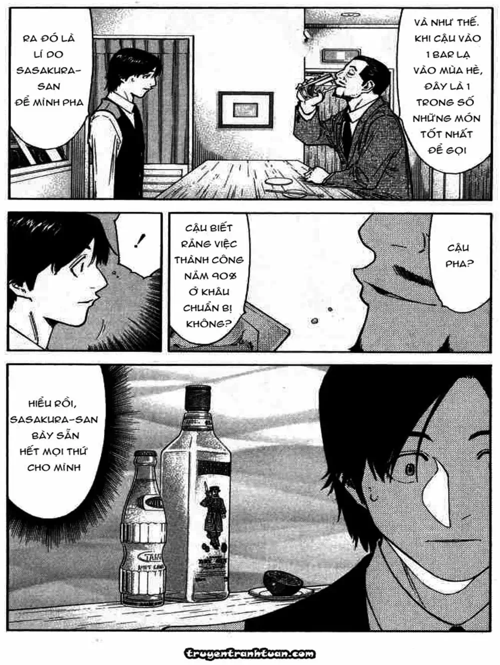 Truyện Tranh Bartender - Người Pha Chế Rượu trang 3