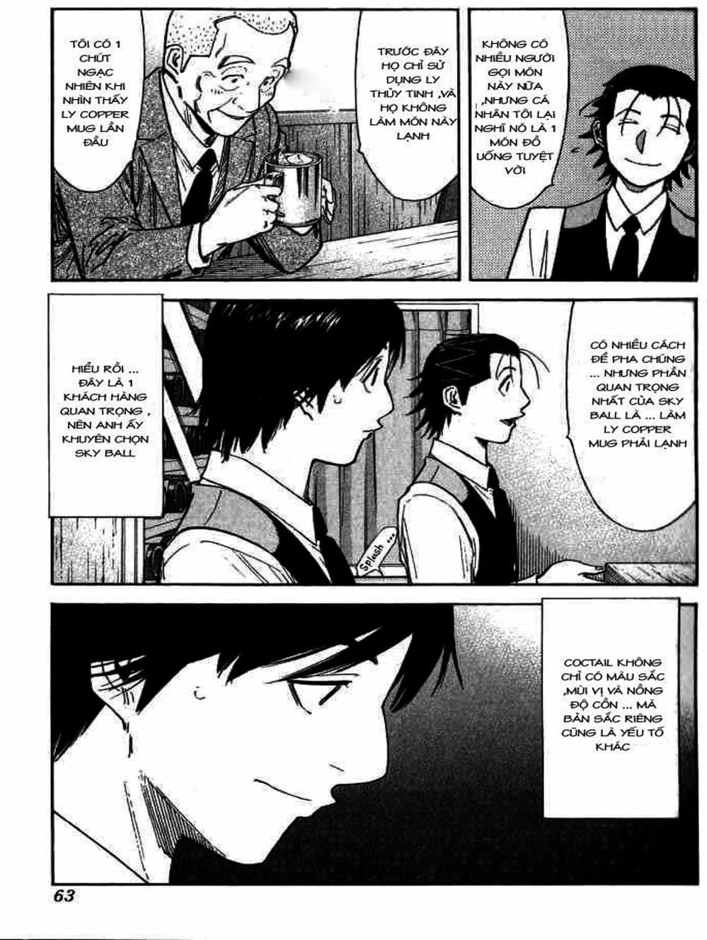 Truyện Tranh Bartender - Người Pha Chế Rượu trang 3