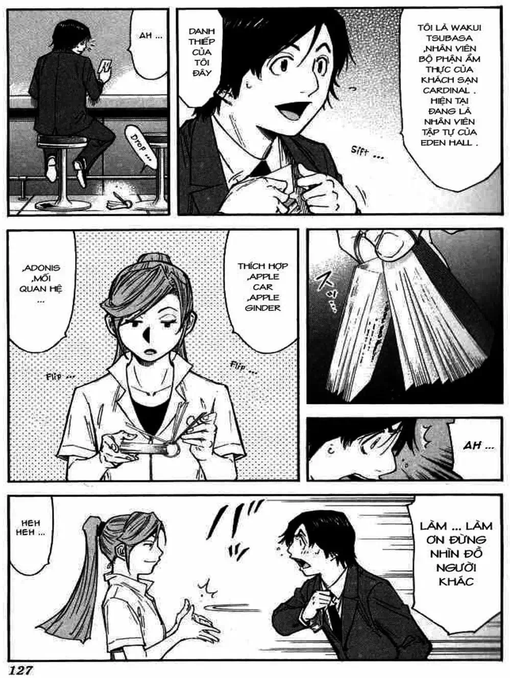 Truyện Tranh Bartender - Người Pha Chế Rượu trang 3