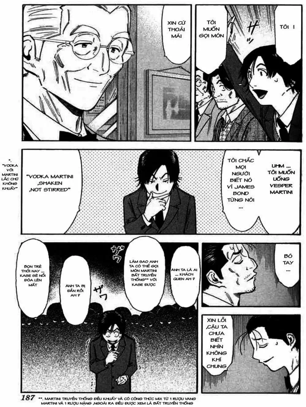 Truyện Tranh Bartender - Người Pha Chế Rượu trang 3