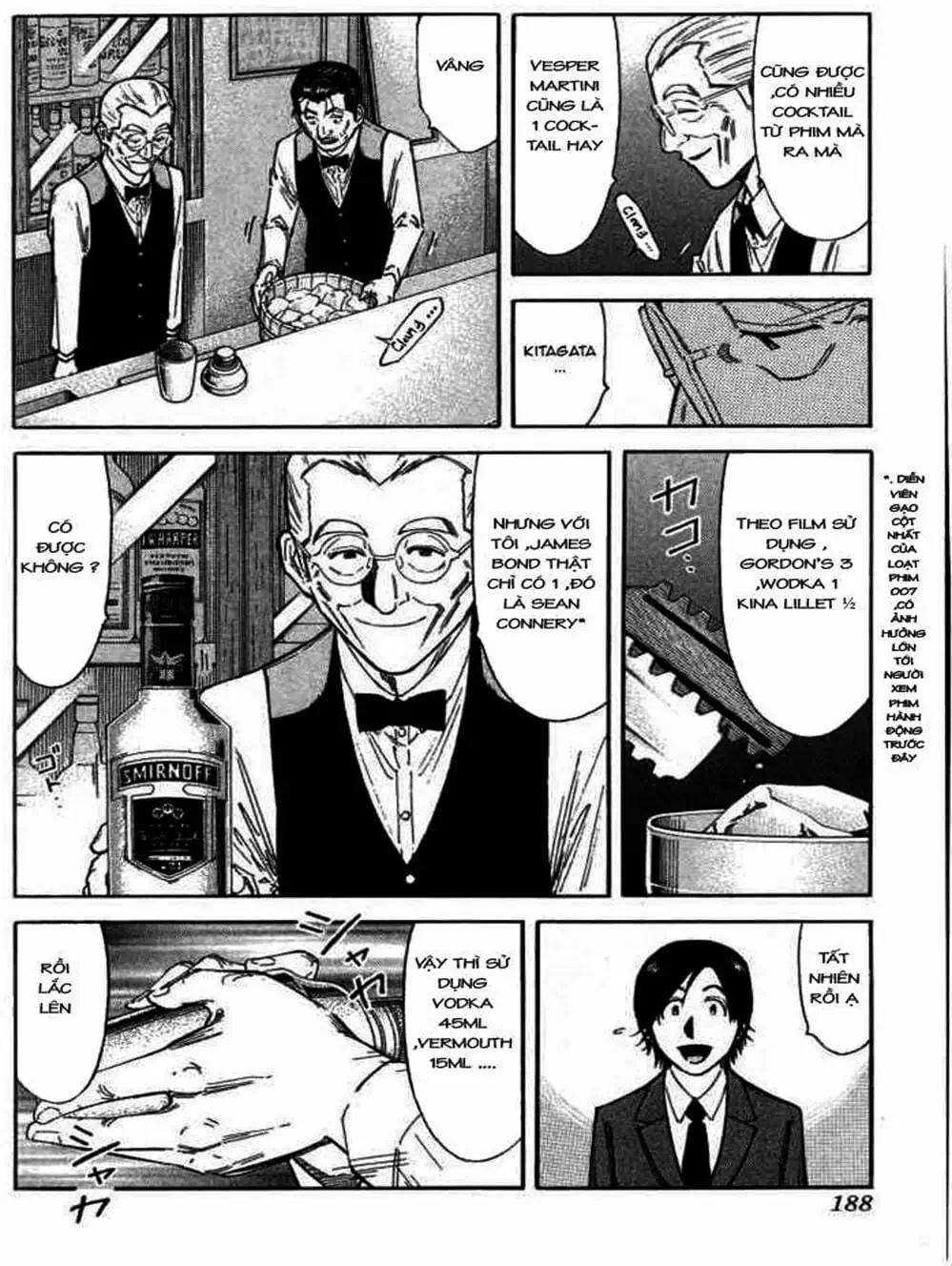 Truyện Tranh Bartender - Người Pha Chế Rượu trang 3