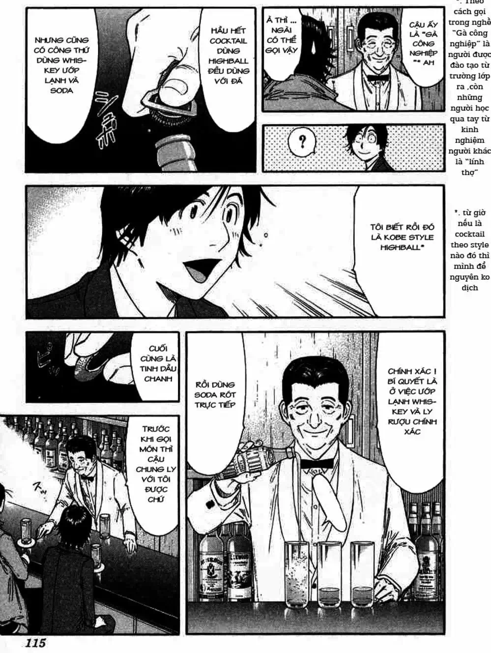 Truyện Tranh Bartender - Người Pha Chế Rượu trang 3