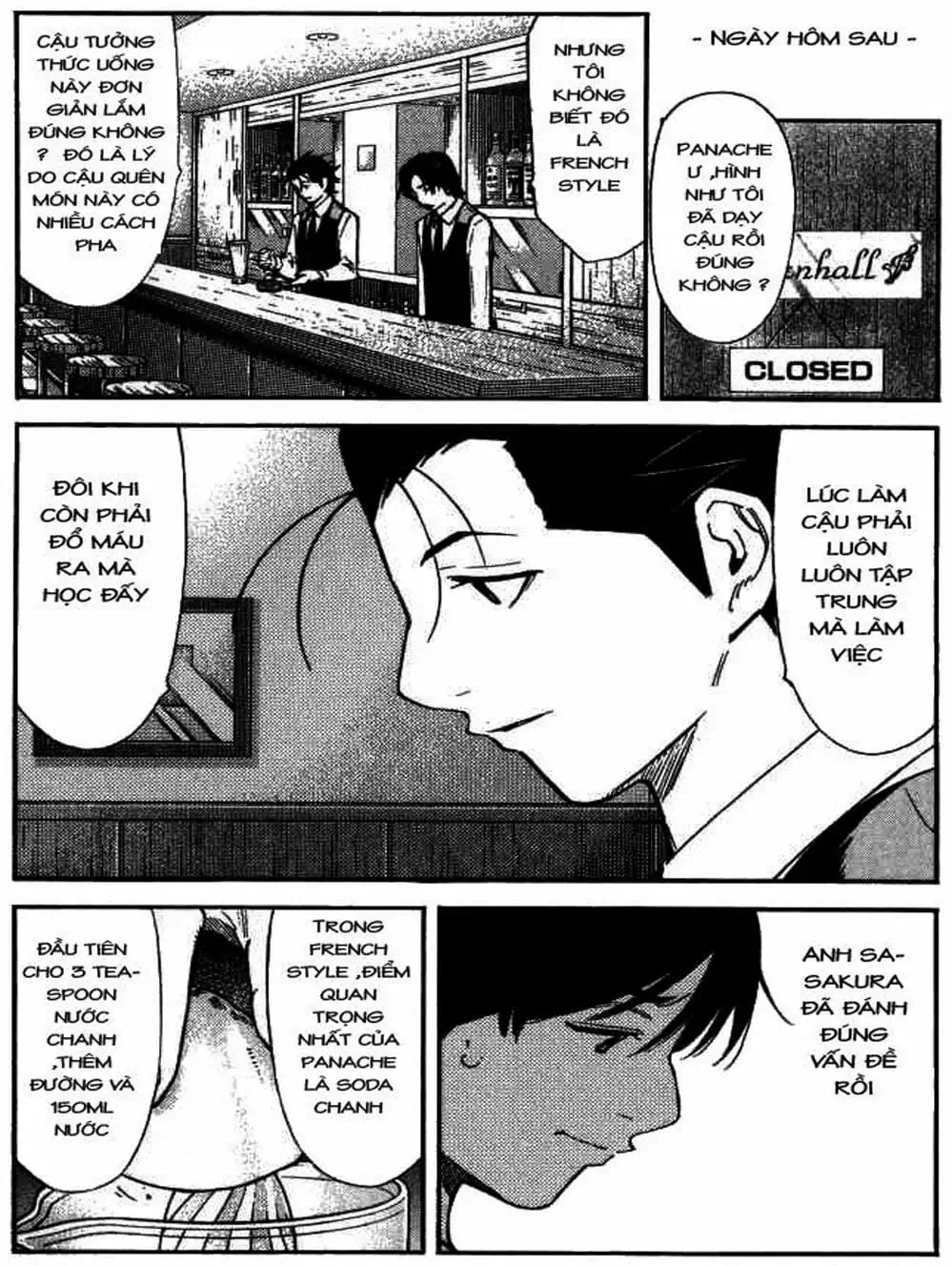 Truyện Tranh Bartender - Người Pha Chế Rượu trang 3