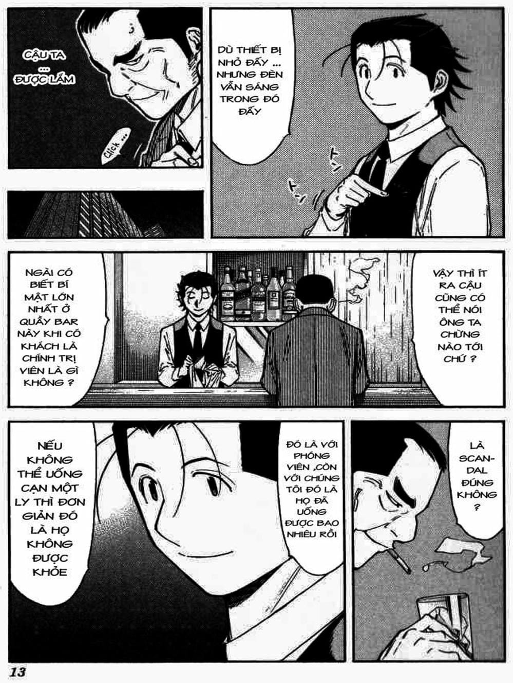 Truyện Tranh Bartender - Người Pha Chế Rượu trang 3