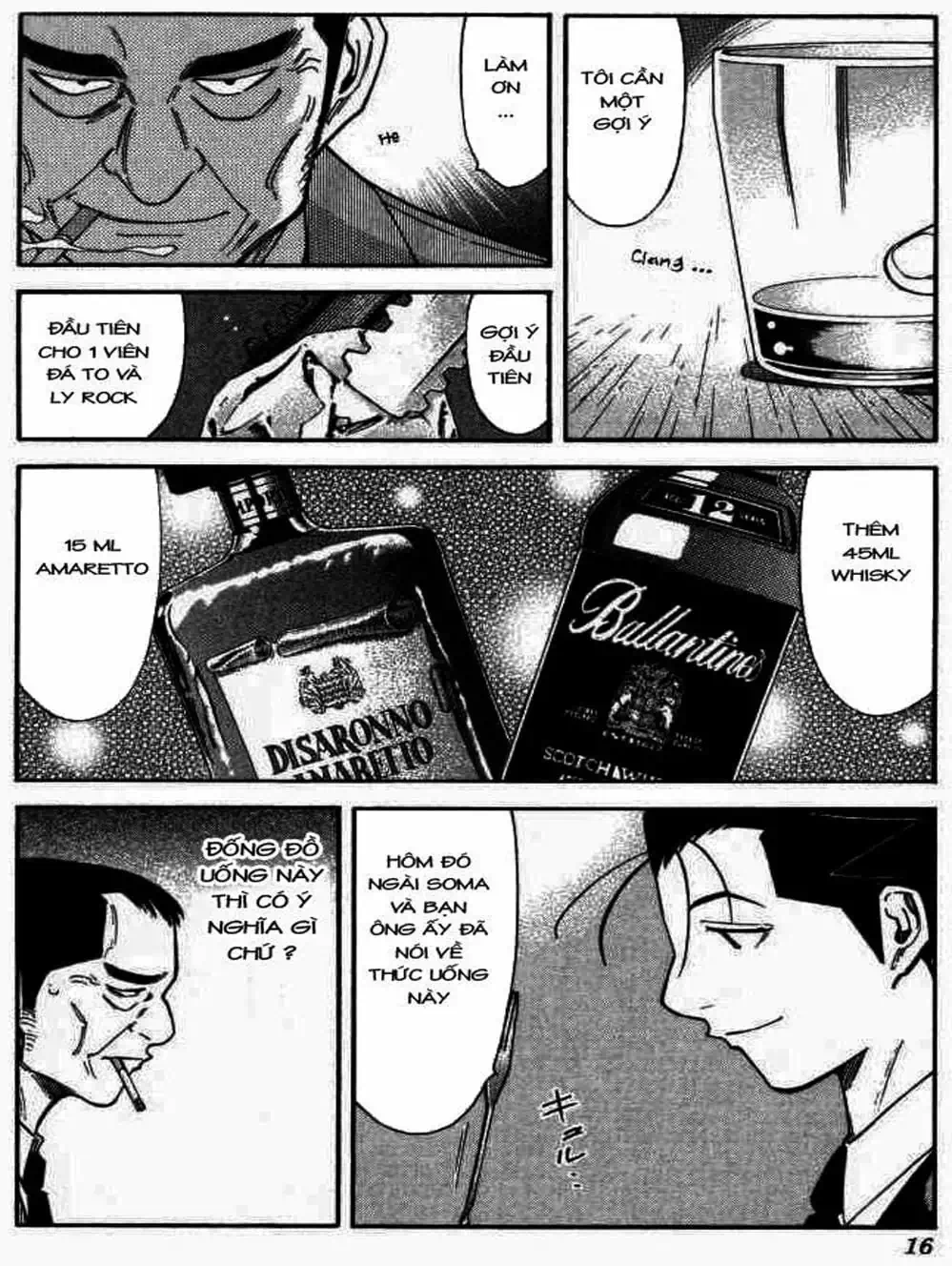Truyện Tranh Bartender - Người Pha Chế Rượu trang 3