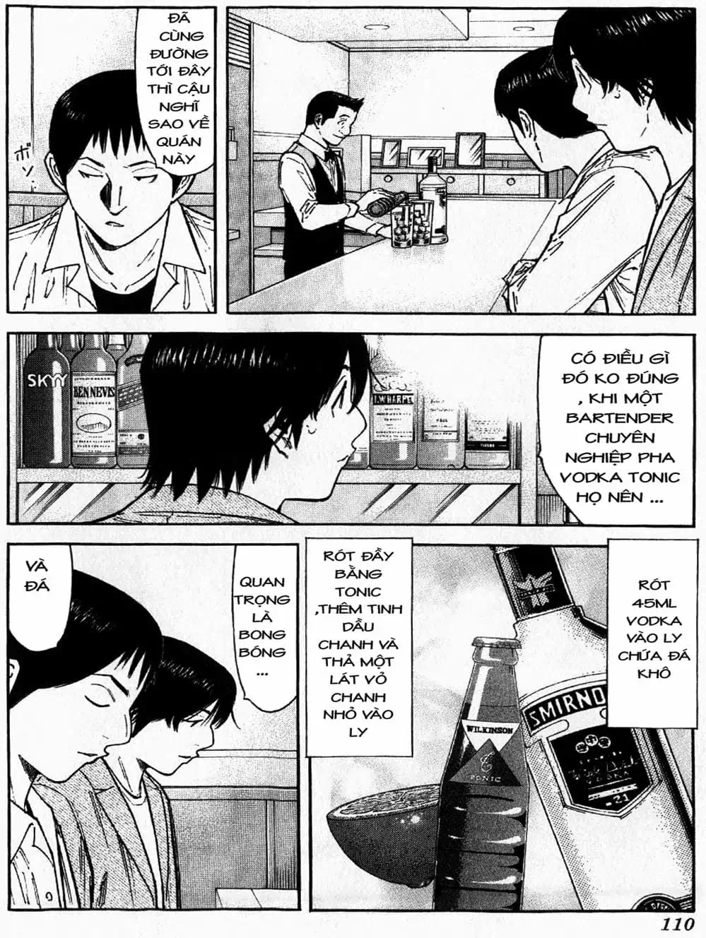 Truyện Tranh Bartender - Người Pha Chế Rượu trang 3
