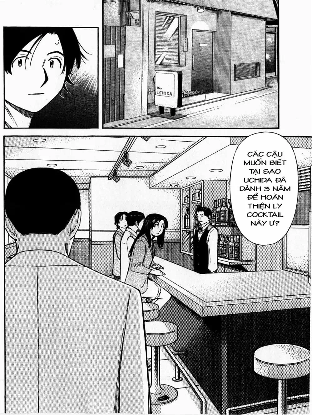 Truyện Tranh Bartender - Người Pha Chế Rượu trang 3