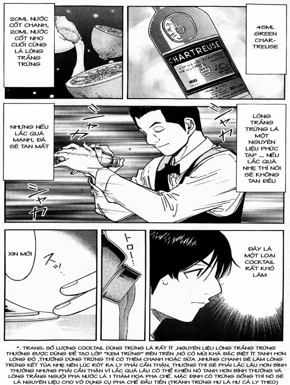 Truyện Tranh Bartender - Người Pha Chế Rượu trang 3