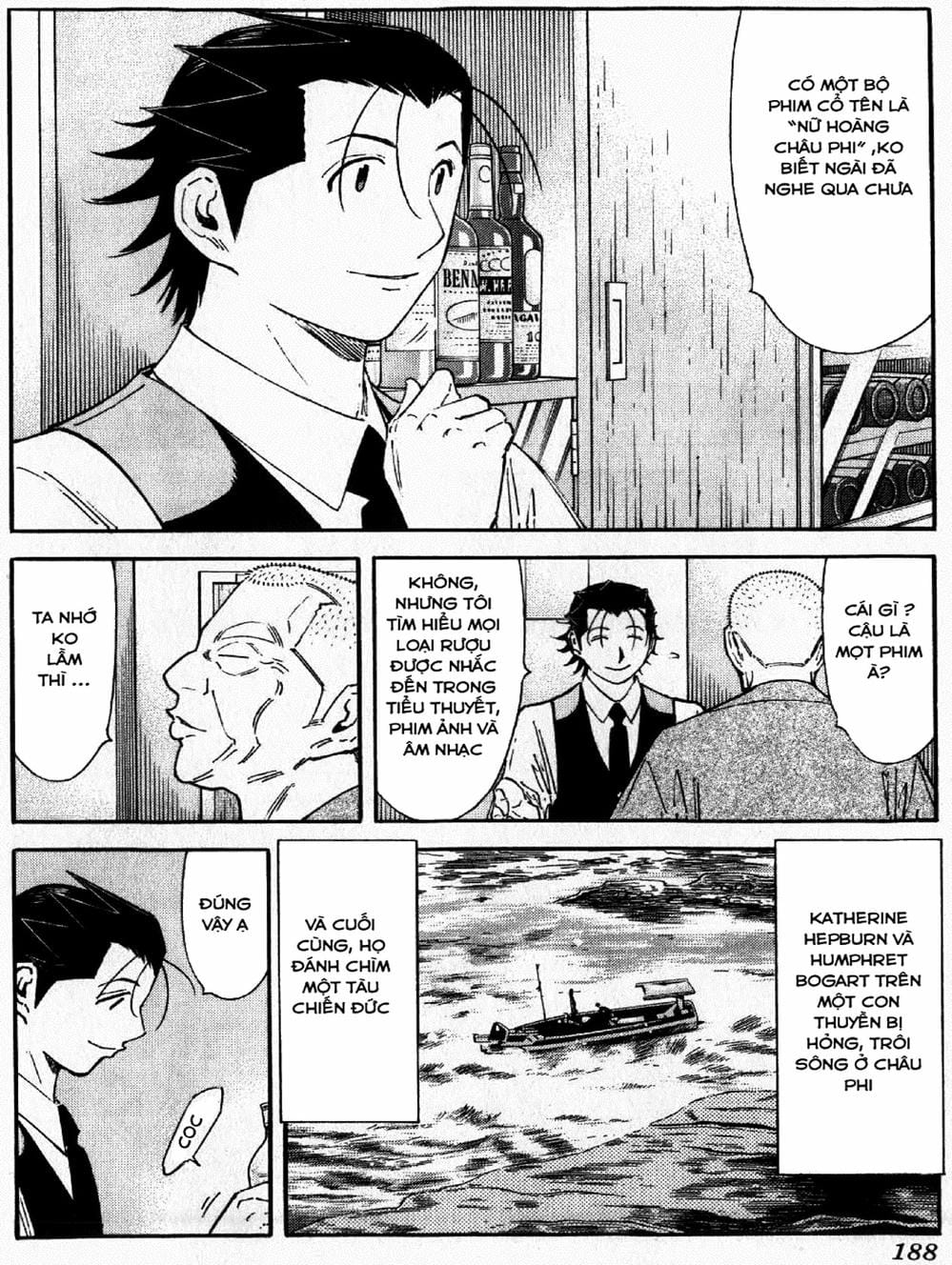 Truyện Tranh Bartender - Người Pha Chế Rượu trang 3