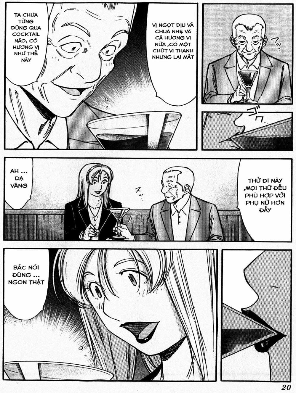 Truyện Tranh Bartender - Người Pha Chế Rượu trang 3