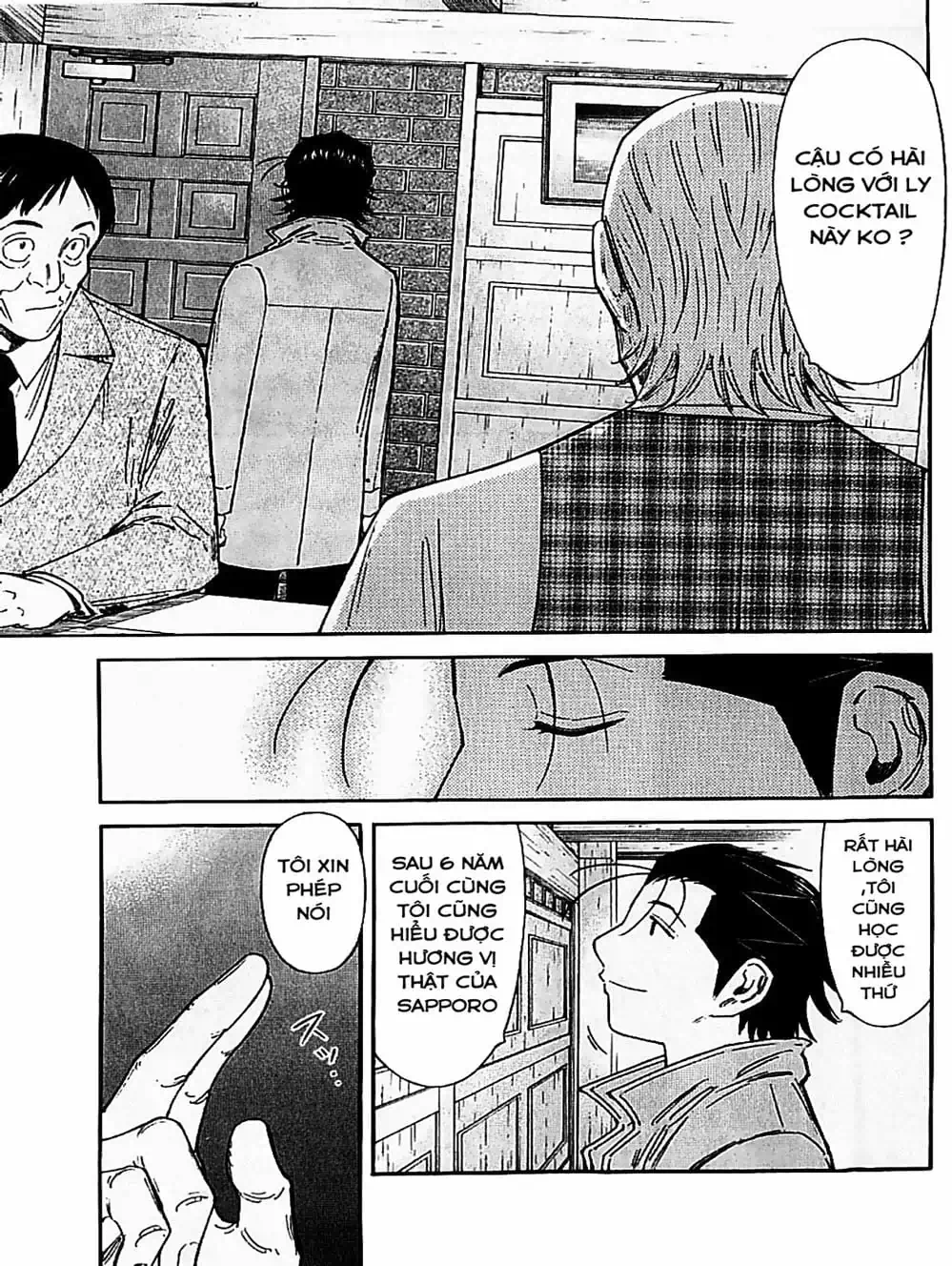 Truyện Tranh Bartender - Người Pha Chế Rượu trang 3