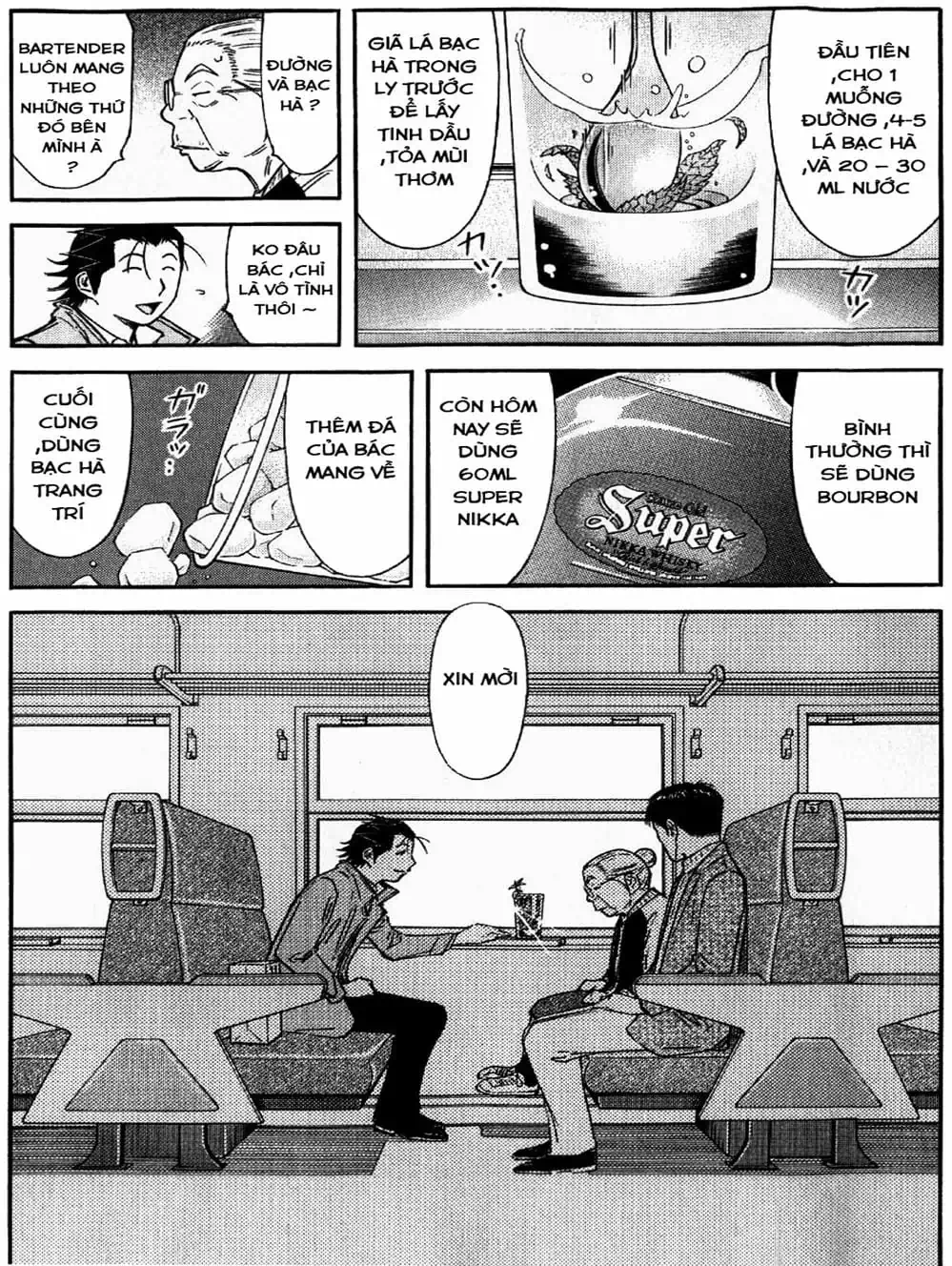 Truyện Tranh Bartender - Người Pha Chế Rượu trang 3