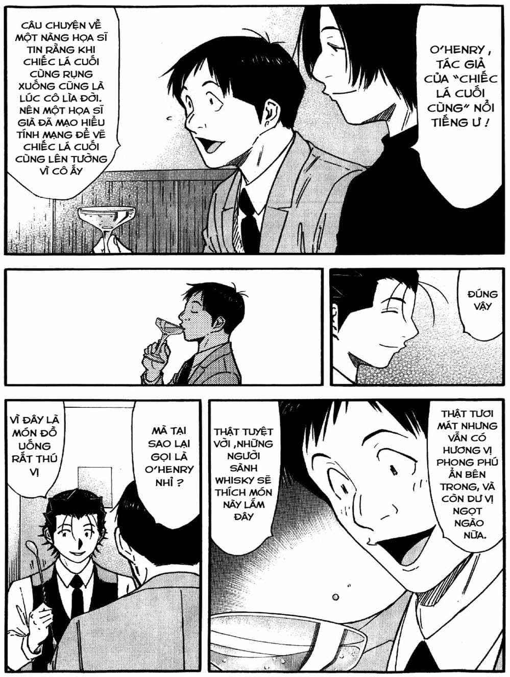 Truyện Tranh Bartender - Người Pha Chế Rượu trang 3