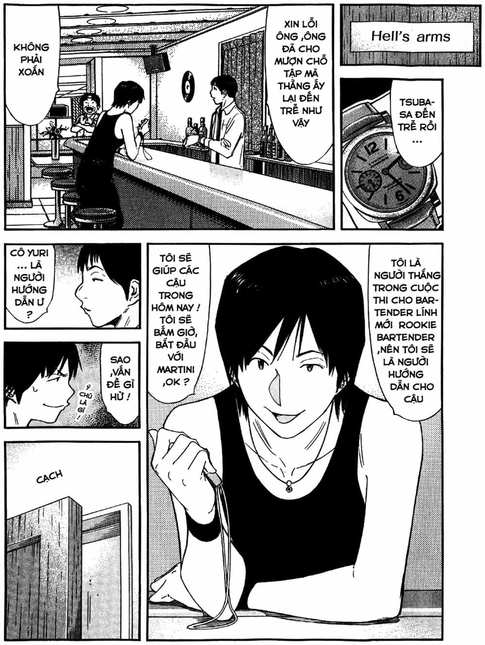 Truyện Tranh Bartender - Người Pha Chế Rượu trang 3