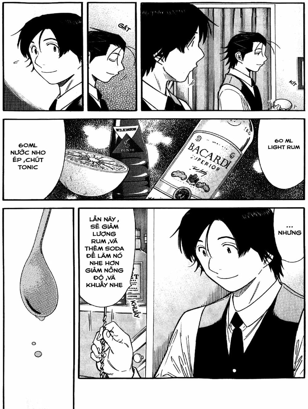 Truyện Tranh Bartender - Người Pha Chế Rượu trang 3