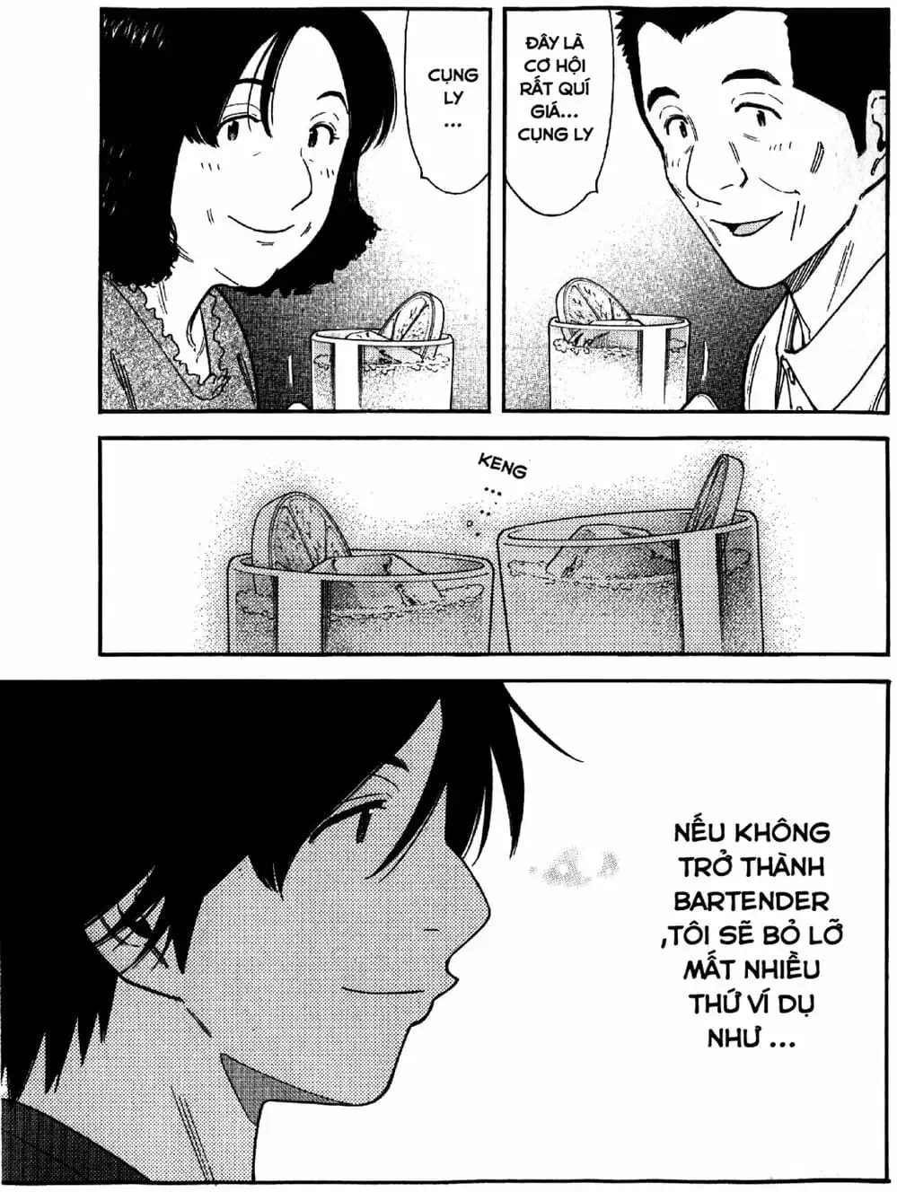Truyện Tranh Bartender - Người Pha Chế Rượu trang 3