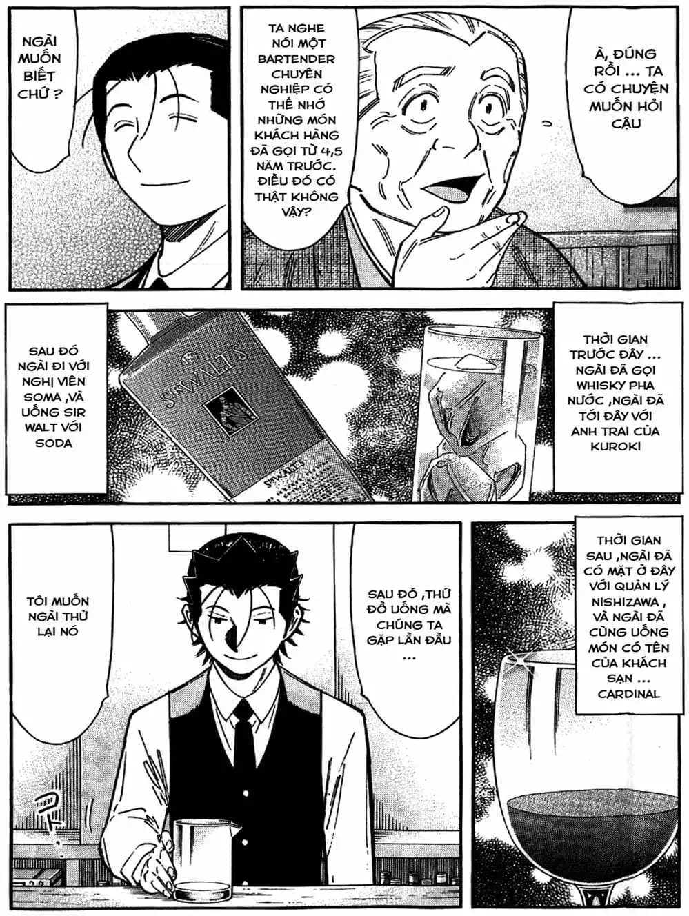Truyện Tranh Bartender - Người Pha Chế Rượu trang 3
