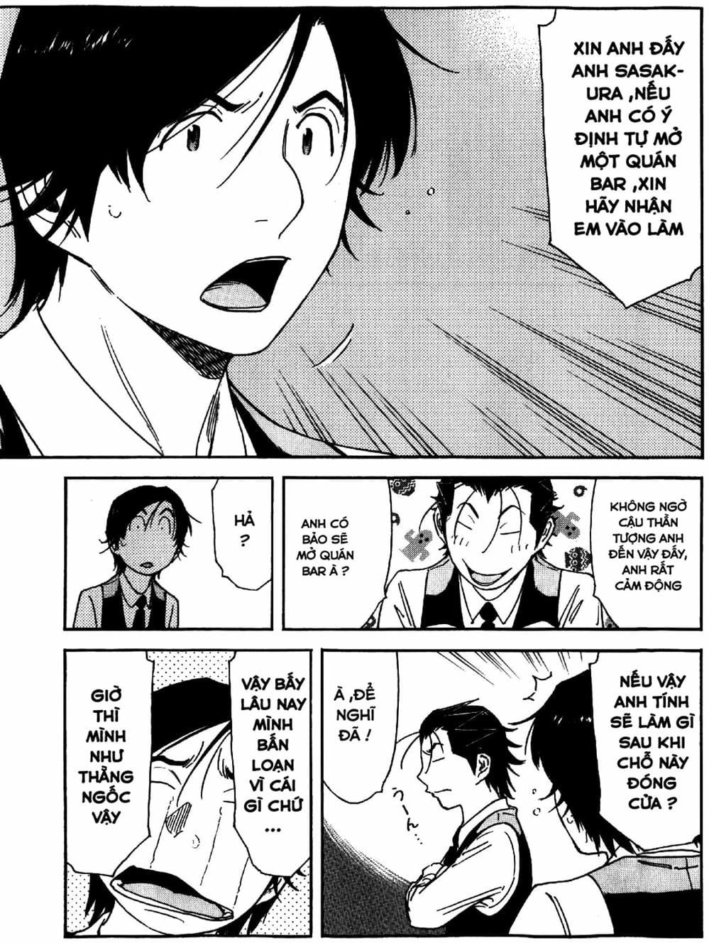 Truyện Tranh Bartender - Người Pha Chế Rượu trang 3