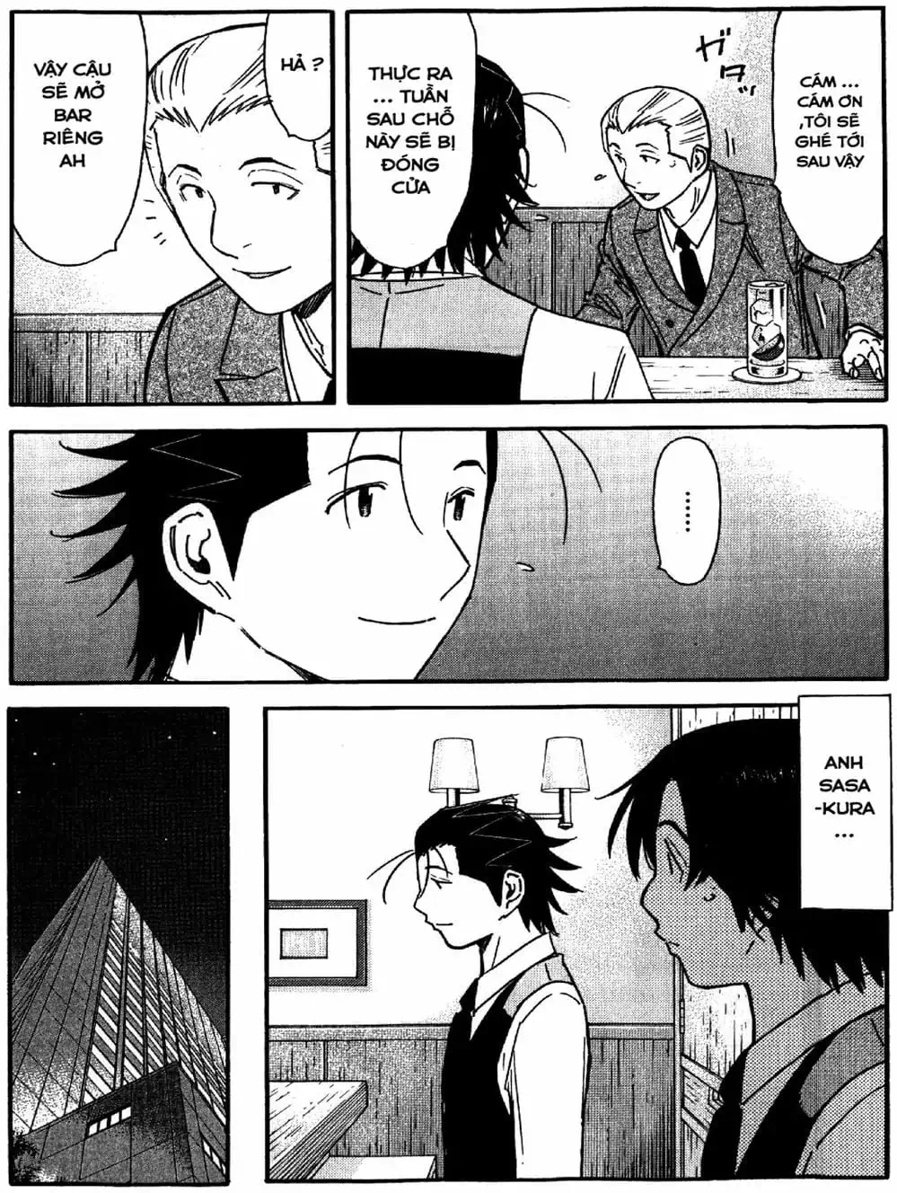 Truyện Tranh Bartender - Người Pha Chế Rượu trang 3