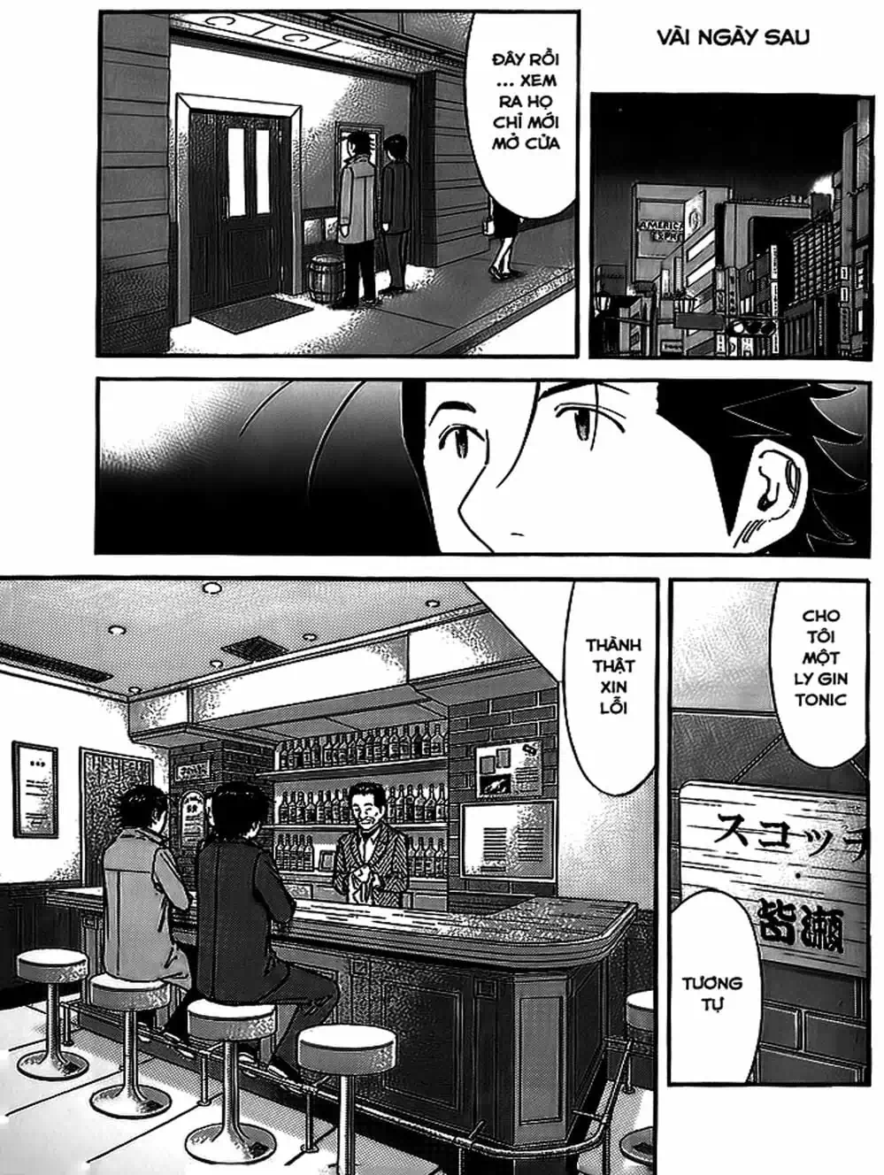 Truyện Tranh Bartender - Người Pha Chế Rượu trang 3
