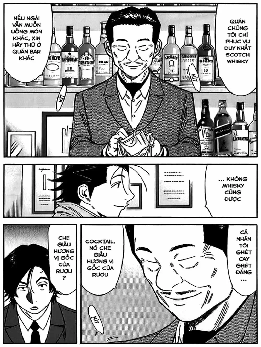 Truyện Tranh Bartender - Người Pha Chế Rượu trang 3