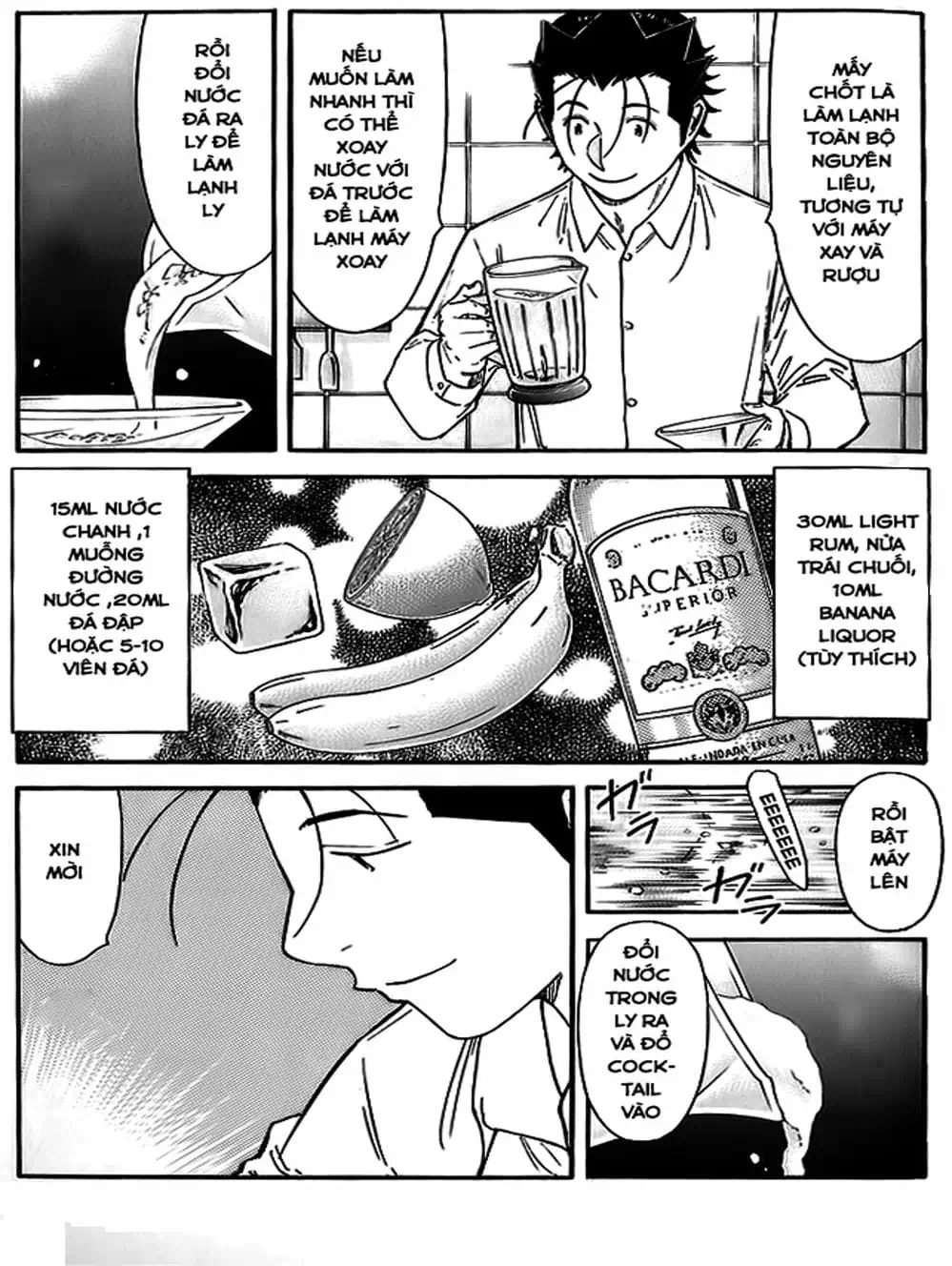 Truyện Tranh Bartender - Người Pha Chế Rượu trang 3