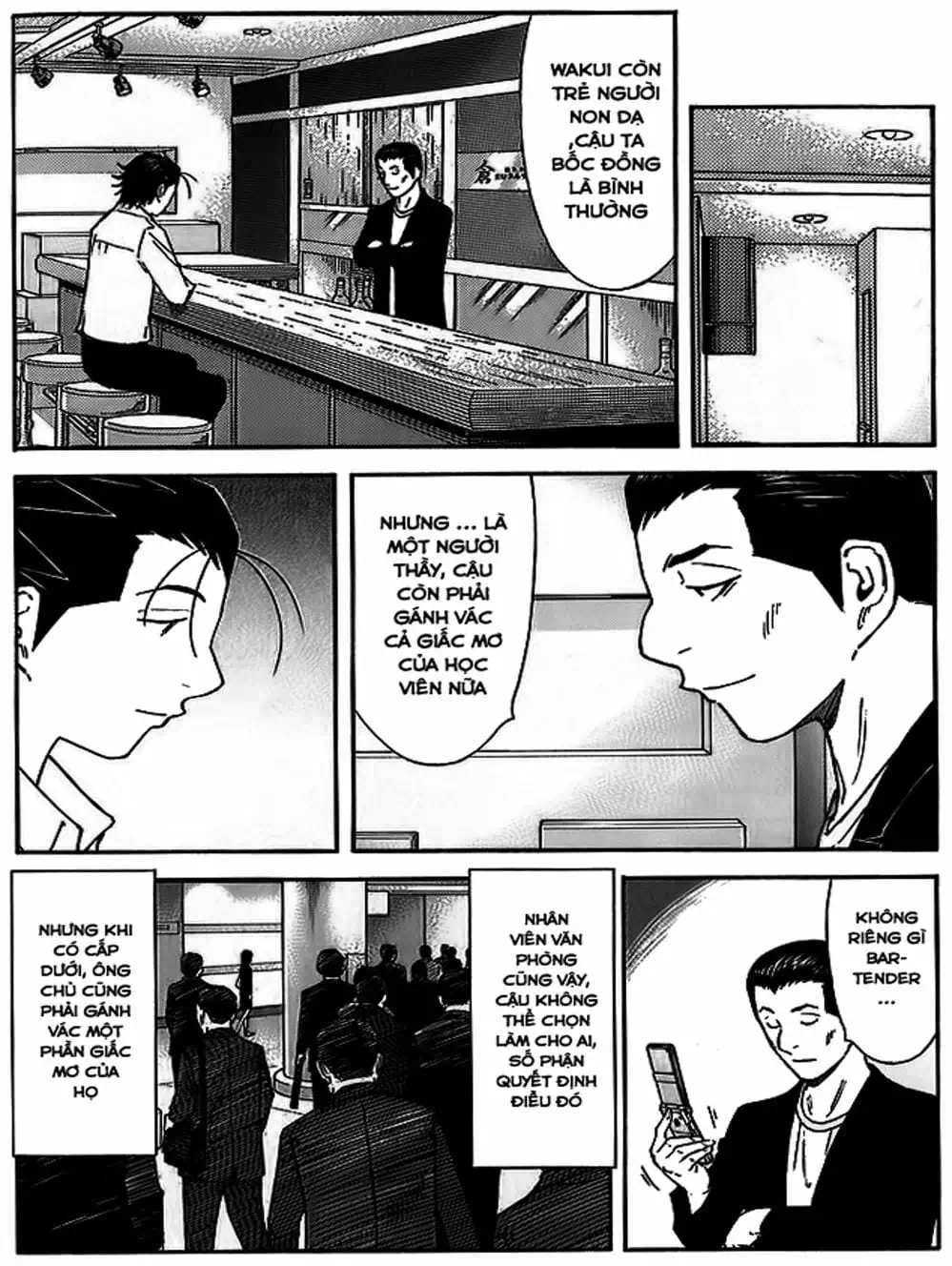 Truyện Tranh Bartender - Người Pha Chế Rượu trang 3