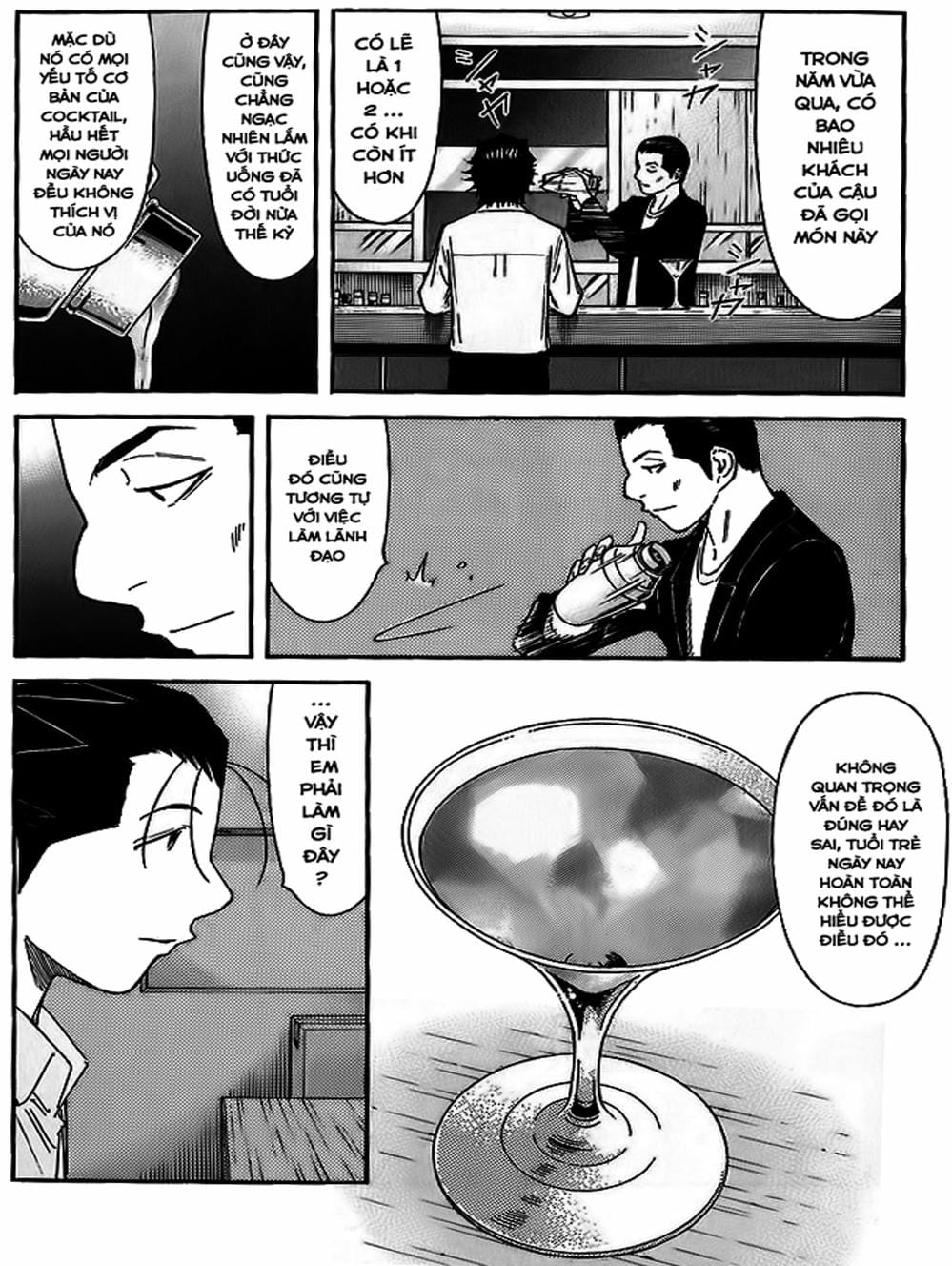 Truyện Tranh Bartender - Người Pha Chế Rượu trang 3