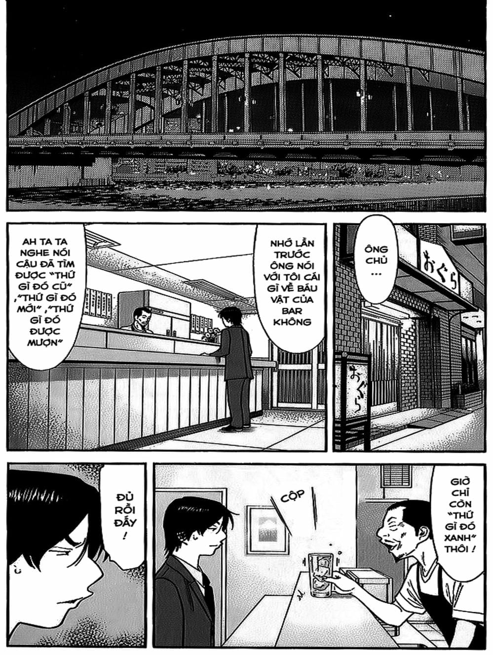 Truyện Tranh Bartender - Người Pha Chế Rượu trang 3