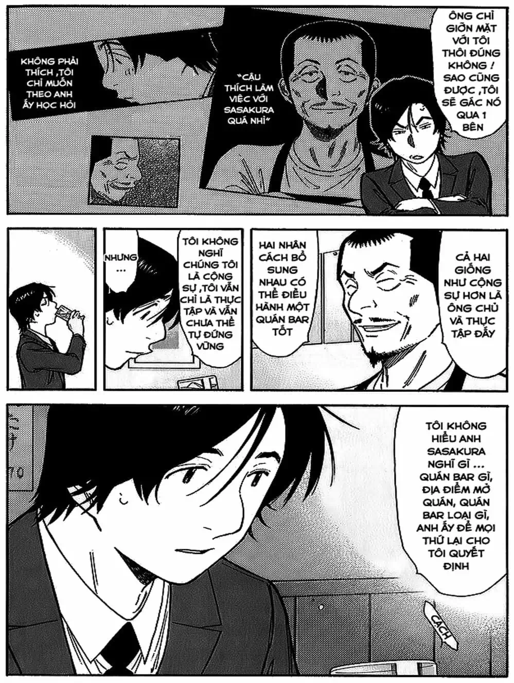 Truyện Tranh Bartender - Người Pha Chế Rượu trang 3