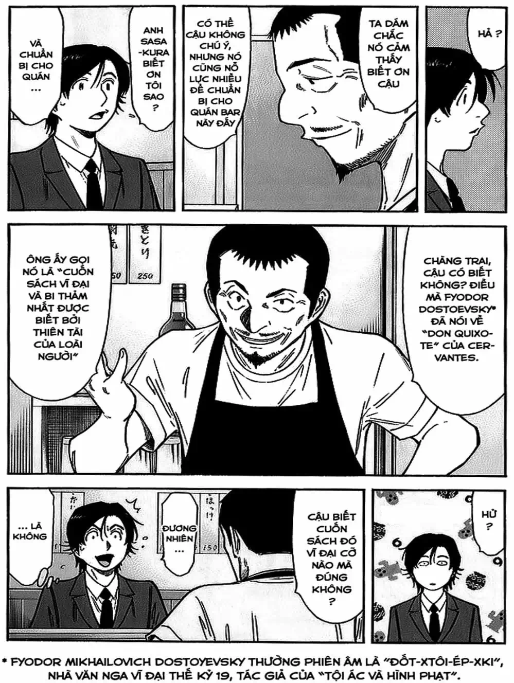 Truyện Tranh Bartender - Người Pha Chế Rượu trang 3