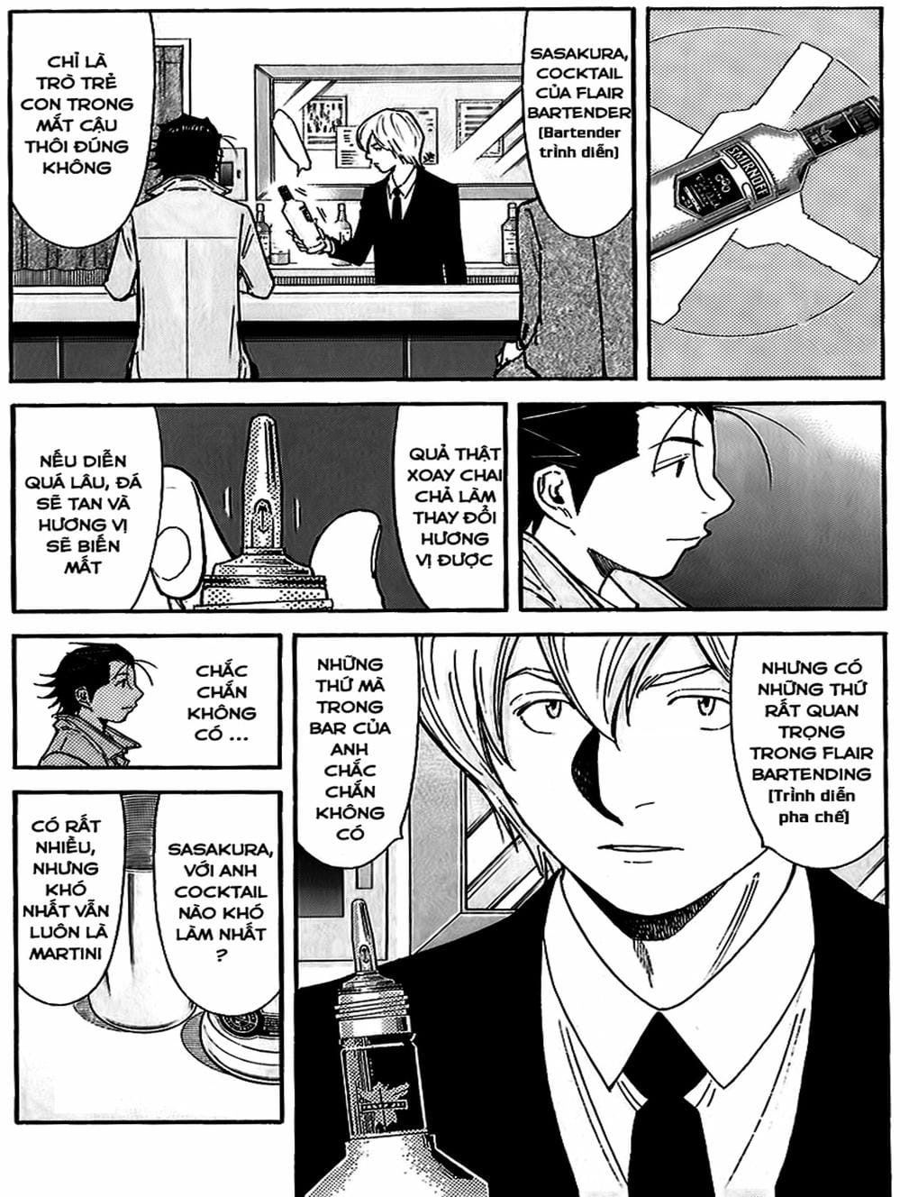 Truyện Tranh Bartender - Người Pha Chế Rượu trang 3