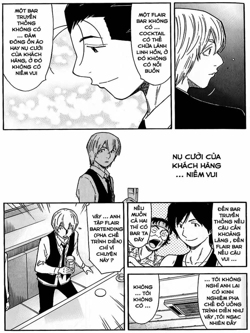 Truyện Tranh Bartender - Người Pha Chế Rượu trang 3