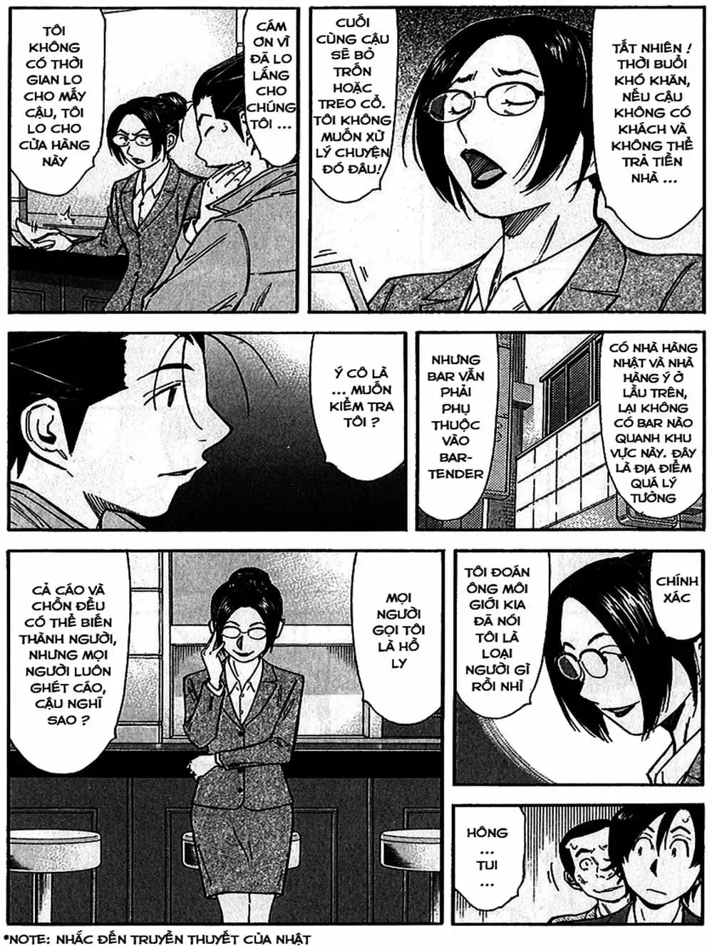 Truyện Tranh Bartender - Người Pha Chế Rượu trang 3